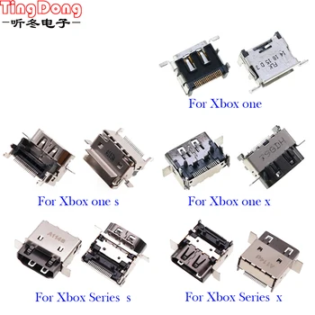 1 шт. для XBOXONE SLIM/X/Series X Замена разъема HDMI-совместимого порта для Microsoft Xbox One S Slim