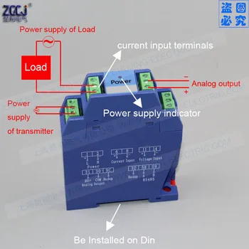 100шт AC0-0.2A, 0-10 В выход 24 В постоянного тока, индивидуальный преобразователь переменного тока/трансмиттер со стоимостью доставки ИБП