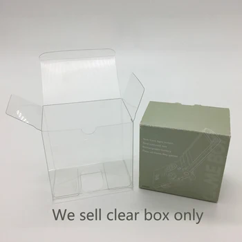 100шт Прозрачная коробка для GBA SP японской версии коробка для хранения коллекции дисплей коробка прозрачная защитная коробка