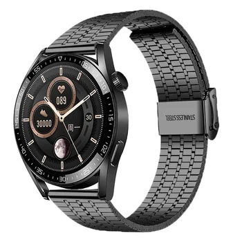22 мм 20 мм ремешок для часов Huawei GT 4/2/2e/pro 46 мм ремешок из нержавеющей стали Active2 браслет Samsung Galaxy watch4 6 classic 5 pro