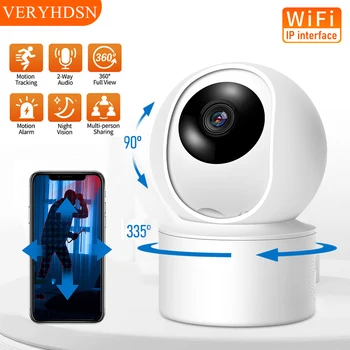 5-мегапиксельная IP-WiFi камера surval Security Ночного видения Полноцветные камеры видеонаблюдения AI Автоматическое отслеживание человека Внутренняя видеокамера