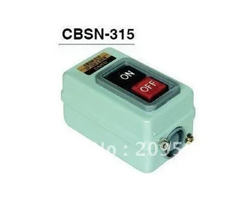 5шт TBSN-315 (CBSN-315) 3P Кнопочный выключатель питания 15A 2,2 кВт