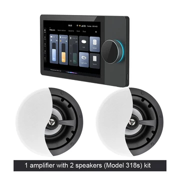 8-Дюймовый Android 8.1 WIFI TUYA ZIGBEE Kits с Сенсорным экраном HD Интеллектуальная Аудиосистема Для домашнего Кинотеатра С Настенным усилителем 485