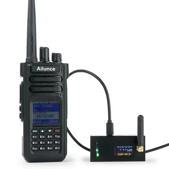 Ailunce HD1 GPS DMR Цифровая Портативная Рация Двухстороннее радио с Точкой Доступа MMDVM Wifi Голосовой Модем Точка Доступа Raspberry Pi OLED Антенна