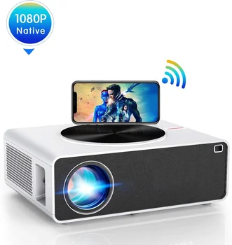 [Amazon Hot 1080p projector Factory]OEM ODM Родной 1080p Full HD 4K High 7200 Люмен Светодиодный ЖК-проектор для домашнего кинотеатра