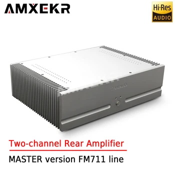 AMXEKR MASTER FM711 Линейный двухканальный задний усилитель 150 Вт * 2 Домашних кинотеатра Прямая поставка с фабрики