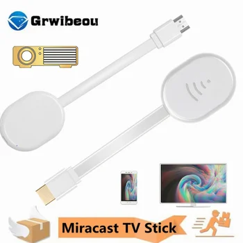 GRWIBEOU Miracast TV Stick Anycast Netflix Беспроводной WiFi Дисплей Приемник MiraScreen DLNA Airplay Dongle 1080P для Android iOS