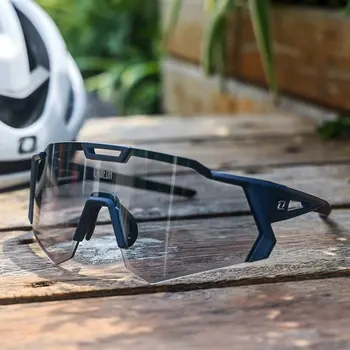 LAMEDA меняющие цвет профессиональные велосипедные очки мужские и женские велосипедные ветрозащитные поляризованные очки дорожный горный велосипед