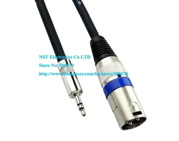 NCHTEK Микрофон XLR с 3-контактным разъемом Динамик XLR с разъемом 3,5 мм Стерео штекер Соединительный шнур/кабель около 1,5 м/1ШТ