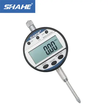 SHAHE 0-12,7/25,4 мм/0,01 мм Электронный цифровой индикатор с циферблатом, Измерительный инструмент для преобразования дюймовых/метрических показателей