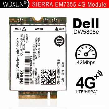 Sierra Gobi5000 EM7355 DW5808e LTE/EVDO/HSPA + 42 Мбит/с NGFF 4G Dell Venue 11 Pro Latitude 14 12 11 Pro Latitude 14 12 AirPrime