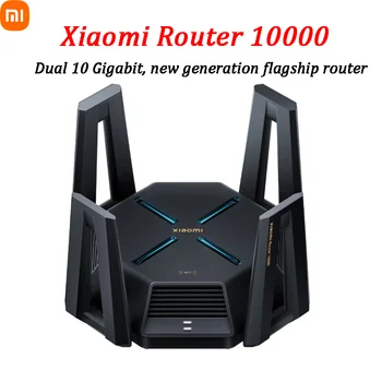 Xiaomi Router 10000 Tri Frequency 10 Gigabit Network Router USB 3.0 2G Memory Mesh Сетевой игровой Ускоритель Smart Home MI