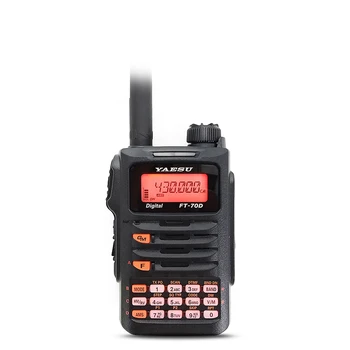 YAESU FT-70D Устойчив К падению VHF/UHF DMR Водонепроницаемый Портативный радиоприемник VHF UHF Walkie Talkie Водонепроницаемый, рация 50 км