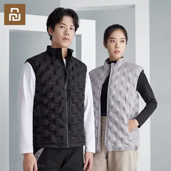 Youpin Mijia ZENPH Сверхлегкая Надувная одежда с регулируемой температурой, 3D Воздушная термозащитная Ветрозащитная зимняя жилетка, куртка