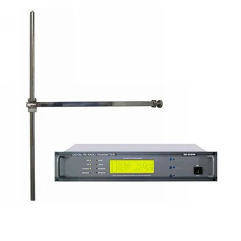 ZHC618F 300 Вт FM-радиопередатчик + антенна FM-DV1 + 30 метров радиочастотного кабеля для радиостанции Stadiu