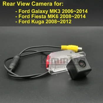 Автомобильная Камера заднего вида для Ford Galaxy MK3 Fiesta MK6 Kuga 2006 2007 2008 2009 2010 2011 2012 2013 2014 Беспроводная Камера заднего вида