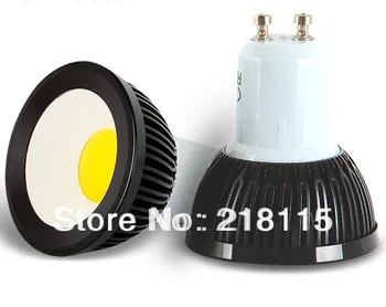 Акция!!! 30 шт./лот Бесплатно почтой Китая 5 Вт COB SMD LED gu10 5 Вт cob led затемняемая светодиодная лампа cob с чипом CE & RoHS Гарантия 2 года