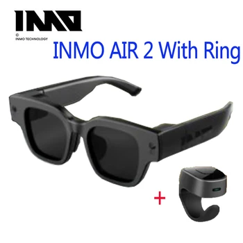 Беспроводные AR смарт-очки INMO Air2 С поддержкой сенсорного экрана с голосовым управлением, просмотр HD Видео с трансляцией в реальном времени