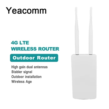 Высокоскоростной маршрутизатор Yeacomm CPF905 4G LTE CPE для наружного доступа к Wi-Fi Беспроводной точке доступа с sim-картой