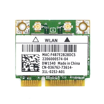 Двухдиапазонная МИНИ-карта PCIE BCM943228 DW1540 2,4/5 ГГц 300 М WLAN WIFI Карта Беспроводной Адаптер Половинной Высоты