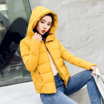 Дешевая оптовая продажа, новинка 2018, осенне-зимняя распродажа, женская модная повседневная теплая куртка, женские базовые пальто GZG-168