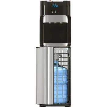 Диспенсер-охладитель воды Brio с нижней загрузкой для горячей, холодной воды и воды комнатной температуры, Кувшины для воды емкостью от 3 до 5 галлонов