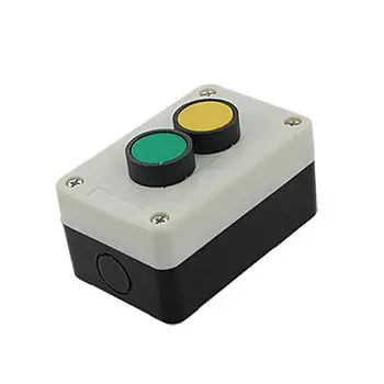 Зелено-желтый колпачок с мгновенным переключением кнопочной станции Zocbs