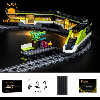 Комплект светодиодных ламп LIGHTAILING для 60337 Экспресс-пассажирского поезда Набор строительных блоков (не включает модель) Игрушки для детей