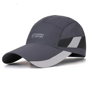 Легкая дышащая бейсболка, быстросохнущая шляпа для папы, Унисекс, Солнцезащитная шляпа, повседневная спортивная кепка, кепка для бега