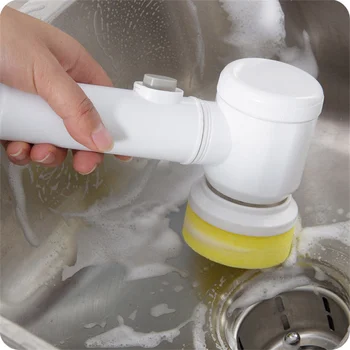 Многофункциональная Ручная Электрическая стиральная машина-пылесос, щетка для чистки плитки в ванной комнате и ванны, кухонный бытовой инструмент для мытья