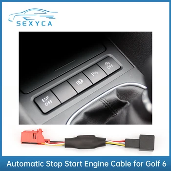 Модуль Start Stop Off для автомобиля VW Golf 6, автоматическая остановка Системы запуска двигателя, устройство для отключения датчика управления, Штекер Stop Cancel