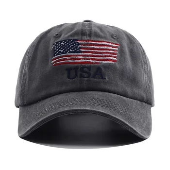 Мужская бейсболка с флагом США, летняя военная шляпа для Папы, Унисекс, Спортивные кепки на День Независимости США, Повседневные Регулируемые шляпы