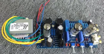 Новая Плата лампового усилителя 6N1 Tone Board Preamplificador Плата лампового предусилителя с трансформатором