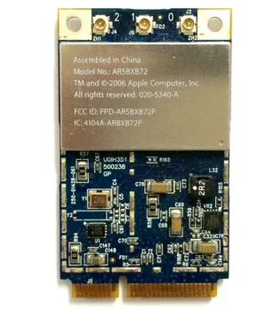 Новая сетевая карта wlan для Atheros AR5BXB72 AR5008 AR5418 802.11a/b/g/n 2,4 G/5 ГГц Беспроводная карта wlan для компьютера Mac A1186 MA970