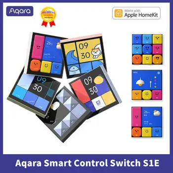 Новый Aqara Smart Switch S1E Сенсорное Управление 4 