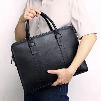 Новый Портфель, мужская ретро-сумка-мессенджер из натуральной воловьей кожи, Мужская сумка для файлов формата А4, сумка для ноутбука, Мужская Большая дорожная сумка