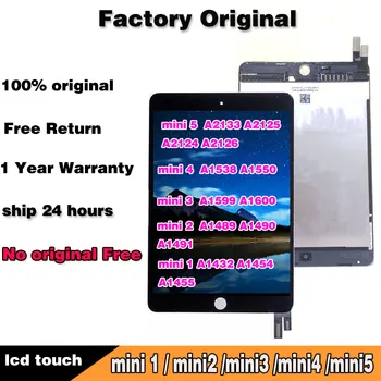 Оригинальный Обновленный Дисплей Для Ipad mini 4 mini 5 A1550 A2124 Сменный ЖК-экран Для ipad mini 1 2 3 Сенсорный ЖК-дисплей В Сборе
