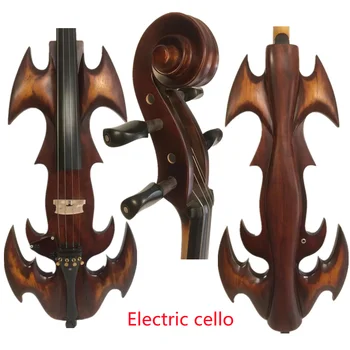 Отличная модель fancy Song crazy-1 модернизированная электрическая виолончель с 4 струнами 4/4, массив дерева #9831