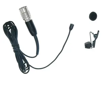 Скрытый Мини-петличный микрофон с зажимом для галстука для беспроводного ремня Audio-Technica Hirose 4Pin