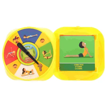 Спортивная Карточная игра, Развивающая игрушка для раннего развития, Интерактивная шахматная доска для Йоги, Детская семейная вечеринка, Бумажный Детский игровой набор Kidcraft