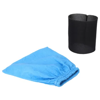 Текстильные фильтровальные мешки с влажным и сухим поролоновым фильтром для пылесоса Karcher MV1 WD1 WD2 WD3, Фильтровальный мешок для пылесоса, Запчасти для пылесоса