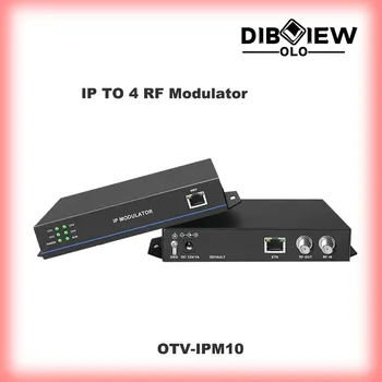 Экономичный цифровой IPTV-модулятор CATV RF, многоадресная передача UDP, одноадресная передача на DVBC, IP-модулятор DVBT