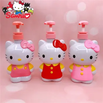 Sanrio Melody Kuromi Hello Kitty Cinnamoroll Бутылка Pochacco Компрессионный Душ, Шампунь, Мыльница для Рук, Бутылка Для Хранения Мыла